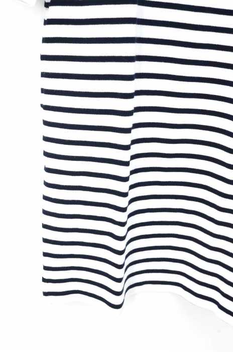 無印良品ボーダーワンピース 白黒