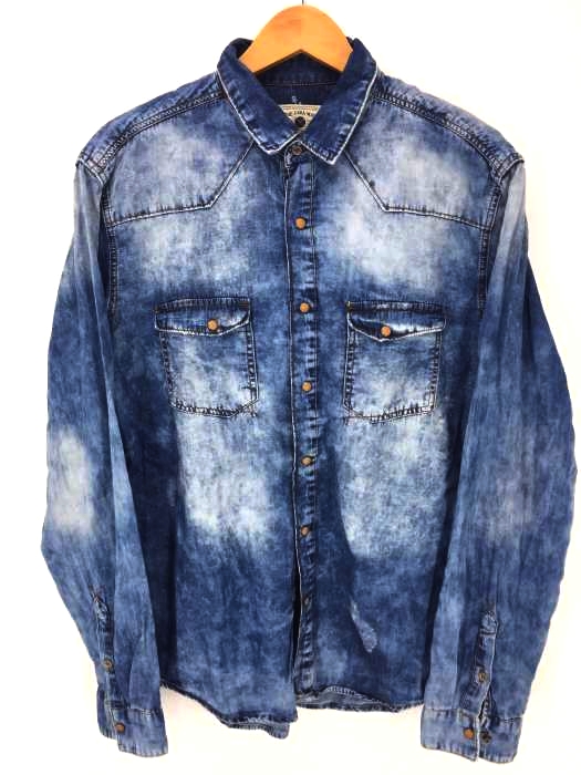 ザラマン Zara Man デニムシャツ サイズimport L メンズ 中古 ブランド古着バズストア の通販はau Pay マーケット ブランド古着のbazzstore バズストア