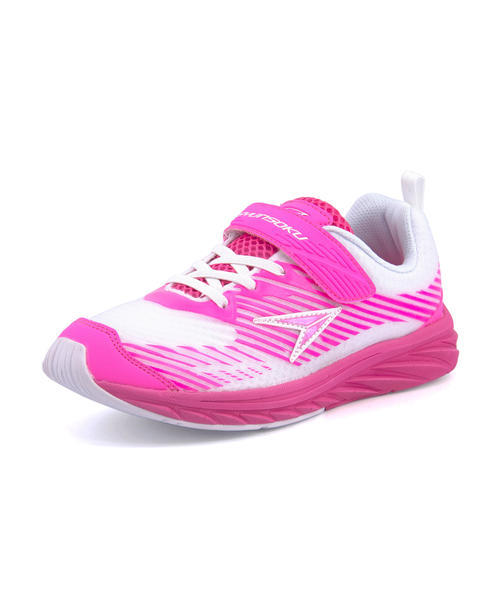 Sale 瞬足 シュンソク キッズ スニーカー 幅広3e Lj 580 ホワイト ピンクの通販はau Pay マーケット シューズショップasbee