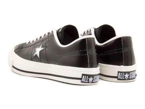 converse コンバース ONE STAR J メンズスニーカー(ワンスターJ) 32346511 ブラック/ホワイト_2