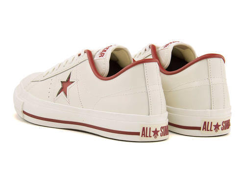 converse コンバース ONE STAR J メンズスニーカー(ワンスターJ) 32346512 ホワイト/レッド_2