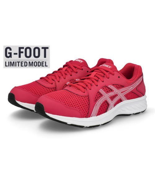 Asics アシックス Adock 10 Ld レディーススニーカー 幅広3e相当 アドック10ld 1012a532 600 Gf スピードレッド ホワイトの通販はau Wowma シューズショップasbee