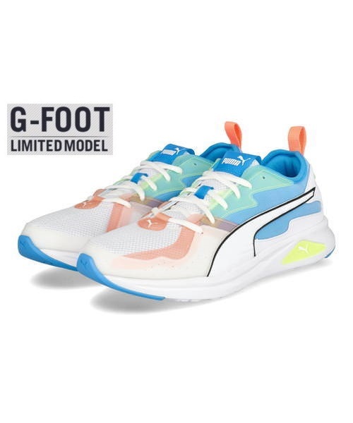 Puma プーマ Enzo 2 Low メンズスニーカー エンゾ2ロウ 01 Gf ホワイト ブルー エナジーピーチ メンズ の通販はau Pay マーケット シューズショップasbee