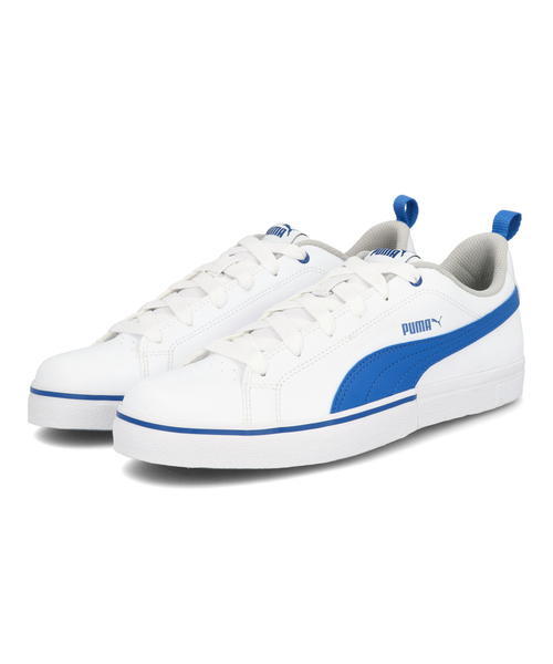 Puma プーマ Break Point Vulc メンズスニーカー ブレークポイントバルク 06 プーマホワイト ラピスブルーの通販はau Pay マーケット シューズショップasbee