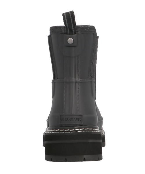 HUNTER ハンター W REF STITCH DETAIL CHELSEA レディースレインブーツ(ウィメンズリファインドスティッチディテールチェルシー) WFS2100RMA BLK ブラック_6