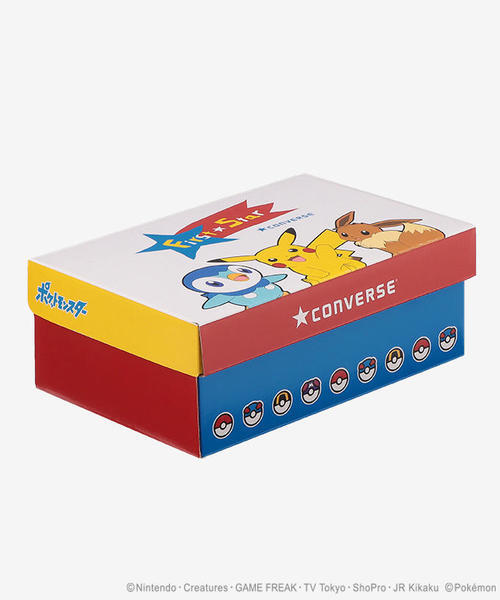 converse コンバース CHILD ALL STAR LIGHT POKEMON V-1 OX キッズ ポケモンシューズ(チャイルドオールスターライトポケモンV-1OX) 37301820 ブラックの通販は