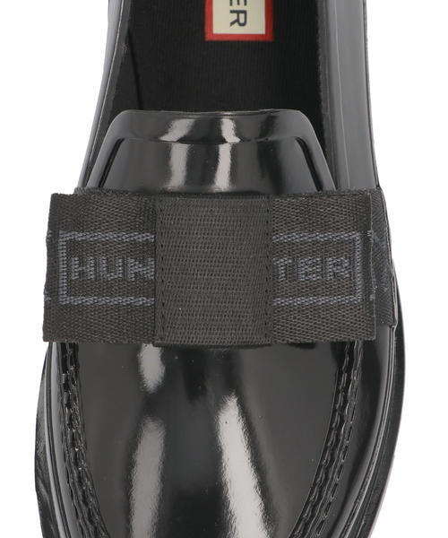 HUNTER ハンター W REF BOW GLS PENNY LOAFER レディースレイン