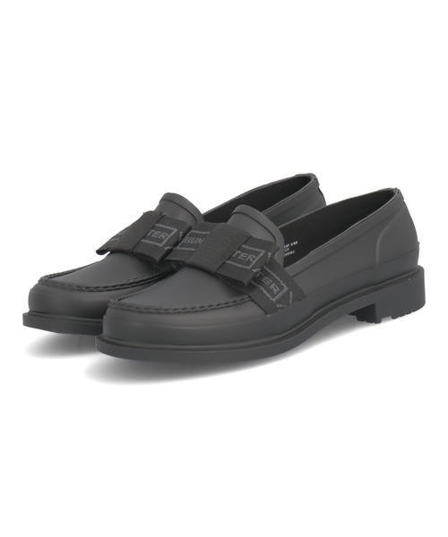 HUNTER ハンター W REFINED BOW PENNY LOAFER レディースレイン