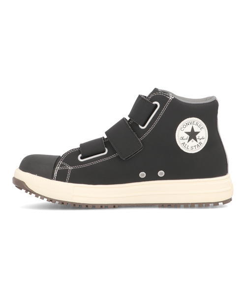 converse コンバース ALL STAR PS V-3 HI【つま先保護芯/幅広3E】ユニセックス メンズ レディース ワーキングシューズ 作業靴 スニーカー(オールスターPSV-3HI) PS004 ブラック