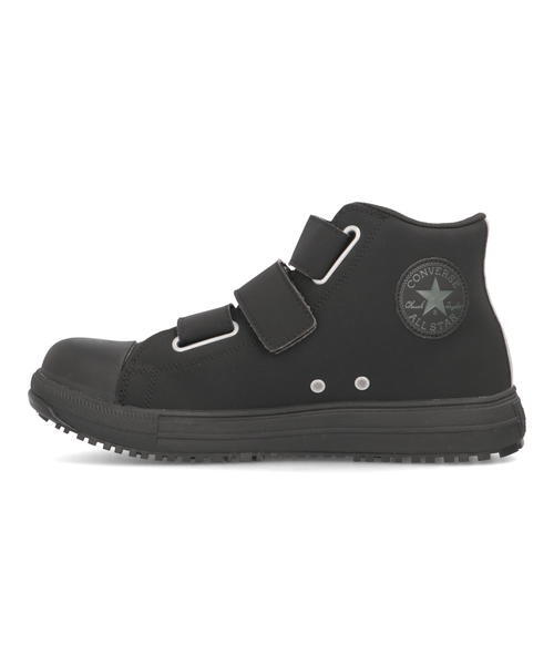 converse コンバース ALL STAR PS V-3 HI【つま先保護芯/幅広3E】ユニセックス メンズ レディース ワーキングシューズ 作業靴 スニーカー(オールスターPSV-3HI) PS004 ブラックモノクローム