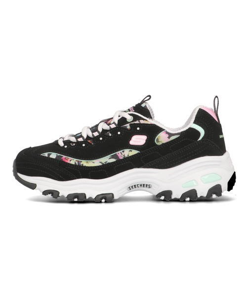 SKECHERS スケッチャーズ DLITES-BLOOMING FIELDS レディーススニーカー(ディライトブルーミングフィールズ) 149794  BKMT ブラック/マル｜au PAY マーケット