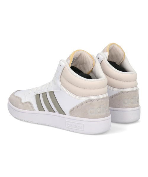 adidas アディダス HOOPS 3.0 MID メンズスニーカー ミッドカット ハイカット(フープス3.0ミッド) HP7940  フットウェアホワイト/メタルグ｜au PAY マーケット