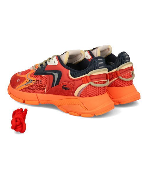 LACOSTE L003 NEO 123 1 SMA -MENS /RED/ORANGE – Moesports