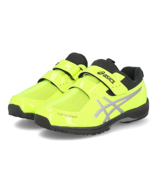 ASICS SUKU2 アシックス スクスク TOPSPEED MINI-ZERO 3 キッズスニーカー 運動会 スピードモデル(トップスピードMINIZERO3) 1144A020 750 フラッシュイエロー/シルバーの通販は