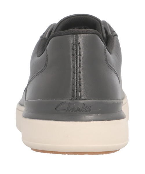 Clarks クラークス COURTLITE MOVE メンズレザースニーカー【本革】(コートライトムーブ) 26169714 ブラック｜au PAY  マーケット