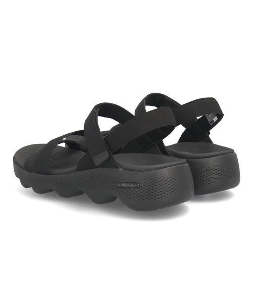SKECHERS スケッチャーズ GO WALK MASSAGE FIT SANDAL-INCITE【軽量】レディースサンダル(ゴーウォークマッサージフィットサンダル) 1406の通販は