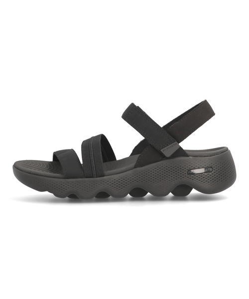 SKECHERS スケッチャーズ GO WALK MASSAGE FIT SANDAL-INCITE【軽量】レディースサンダル(ゴーウォークマッサージフィットサンダル) 1406の通販は