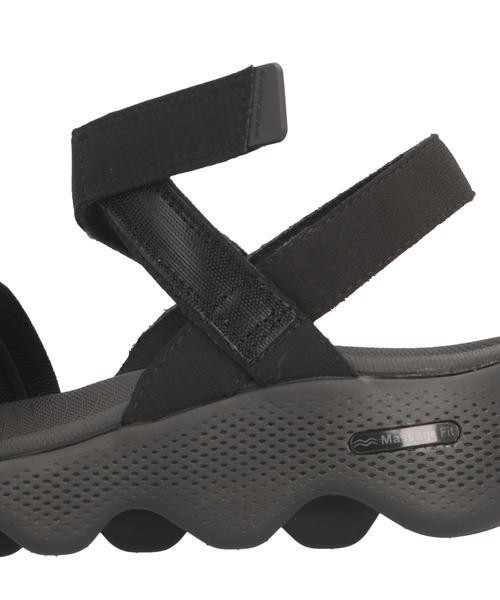 SKECHERS スケッチャーズ GO WALK MASSAGE FIT SANDAL-INCITE【軽量】レディースサンダル(ゴーウォークマッサージフィットサンダル) 1406の通販は