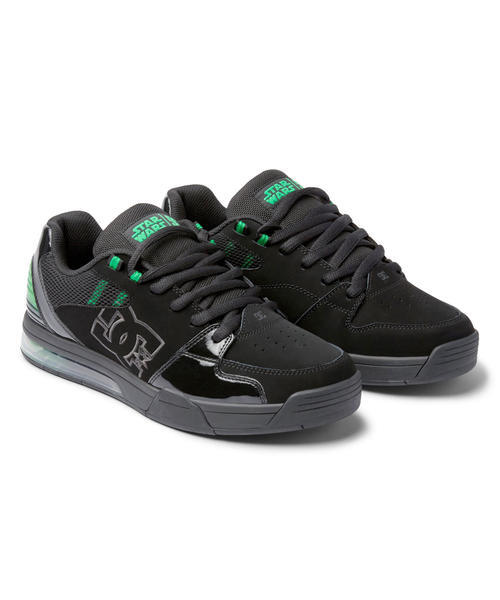 DC SHOES ディーシーシューズ SW VERSATILE 【STAR WARS】メンズスニーカー(スターウォーズバーサタイル) DM232115 BGN ブラック/グリーン