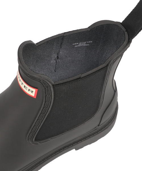 HUNTER ハンター M COMMANDO CHELSEA BOOT【完全防水】メンズレイン