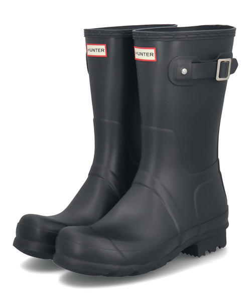 最終値下げ！　HUNTER ネイビー メンズ オリジナルショート 長靴 HUNTER メンズオリジナルショート ネイビー 最終値下げ！ HUNTER