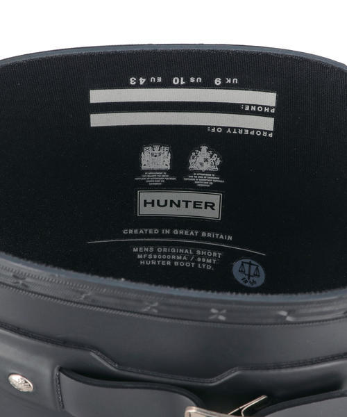 HUNTER ハンター MENS ORIGINAL SHORT メンズレインブーツ【完全防水】(メンズオリジナルショート) MFS9000RMA NVY【EC】 ネイビー