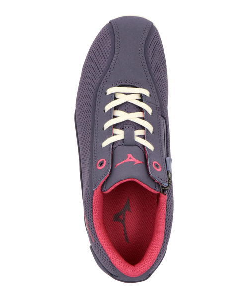 mizuno ミズノ LS802【軽量/幅広3E】レディーススニーカー ウォーキングシューズ B1GF1932 15 パープルの通販は