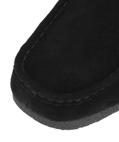 Clarks クラークス WALLABEE EVO WP【防水】メンズシューズ(ワラビーエヴォウォータープルーフ) 26172817 ブラックスエード【メンズ】_5