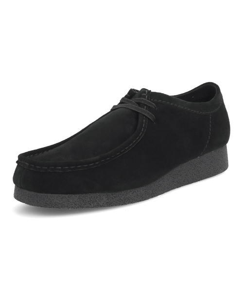 Clarks クラークス WALLABEE EVO WP【防水】メンズシューズ(ワラビーエヴォウォータープルーフ) 26172817 ブラックスエード【メンズ】_6