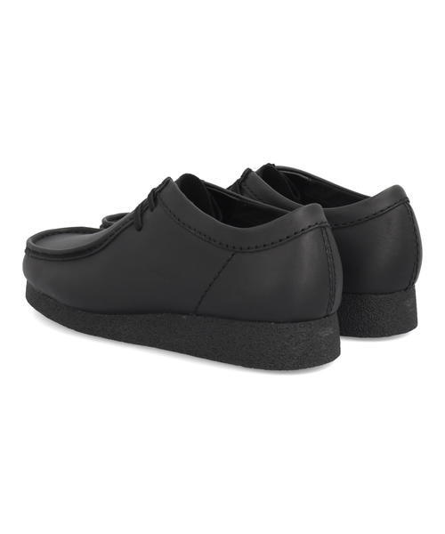 Clarks クラークス WALLABEE EVO WP【防水】メンズシューズ(ワラビーエヴォウォータープルーフ) 26173665 ブラックレザー_1