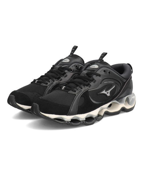 mizuno ミズノ WAVE PROPHECY β2 メンズスニーカー(ウエーブプロフェシーベータ2) D1GA2350 04 ブラックの通販は