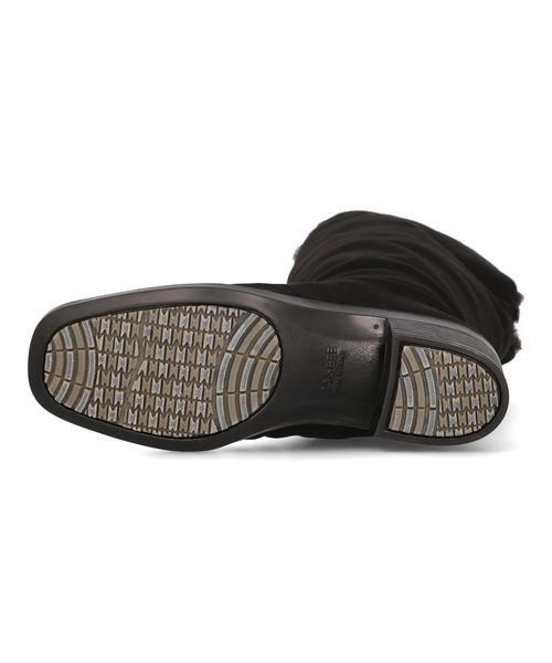 TOP DRY トップドライ レディース ゴアテックスロングファーブーツ【防水透湿/滑りにくい/幅広3E/2WAY】GORE-TEX セラミック配合ソール TDY3860HA ブラック_3