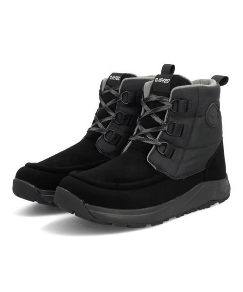HI-TEC ハイテック ORNIS HI WP【防水透湿/保温/滑りにくい】メンズウィンターブーツ ガラス繊維配合ソール(オルニスハイ) HT WT015 ブラック