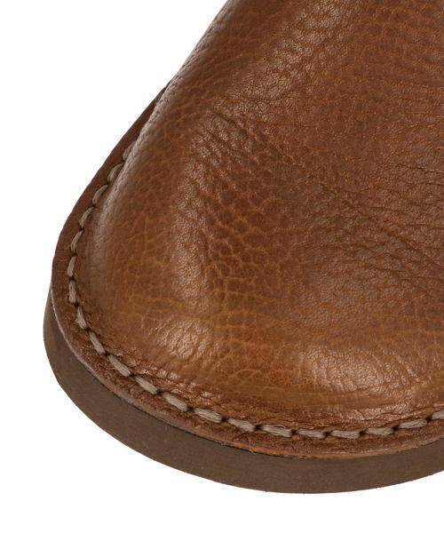 organic handloom オーガニックハンドルーム MEISSEN【本革】メンズ レザーバックストラップ クロッグサンダル(マイセン) OH007492 ブラウンシュリンク