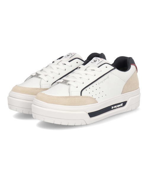 le coq sportif ルコックスポルティフ LA ROLAND PF【幅広3E】レディーススニーカー 厚底(ラローランPF)  QL3XJC05WN