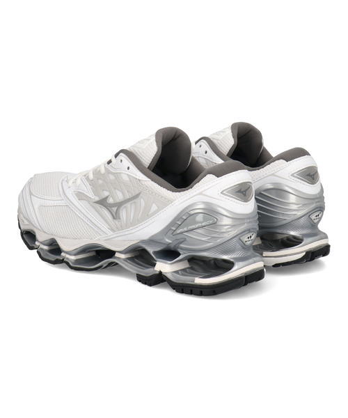 mizuno ミズノ WAVE PROPHECY LS メンズスニーカー(ウエーブプロフェシーエルエス) D1GA3337 02 ホワイト/シルバー_1