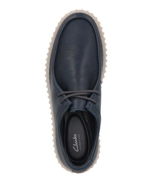 Clarks クラークス TORHILL LO メンズシューズ 厚底(トーヒルロー) 26176216 ネイビーレザーの通販は