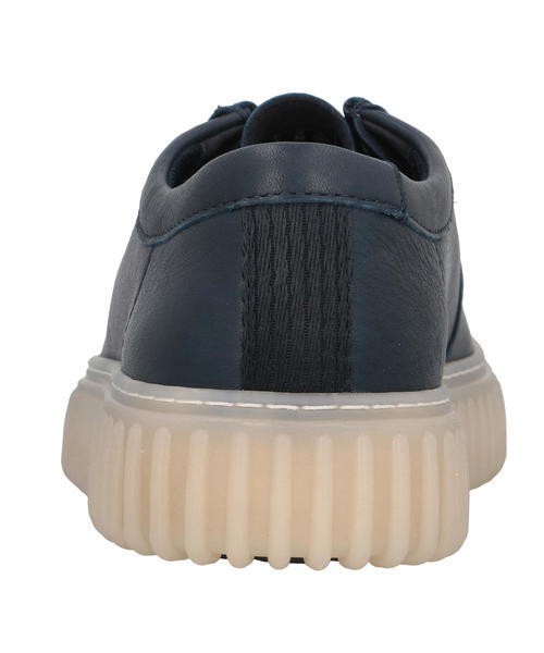 Clarks クラークス TORHILL LO メンズシューズ 厚底(トーヒルロー) 26176216 ネイビーレザーの通販は