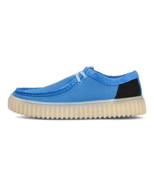 Clarks クラークス TORHILL LO メンズシューズ 厚底(トーヒルロー) 26176993 ブルーコンビ_2