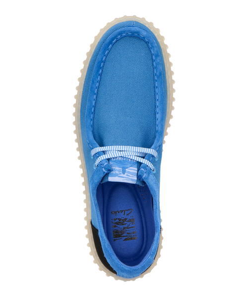 Clarks クラークス TORHILL LO メンズシューズ 厚底(トーヒルロー) 26176993 ブルーコンビ_4