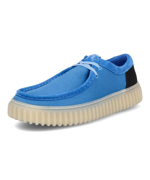 Clarks クラークス TORHILL LO メンズシューズ 厚底(トーヒルロー) 26176993 ブルーコンビ_9
