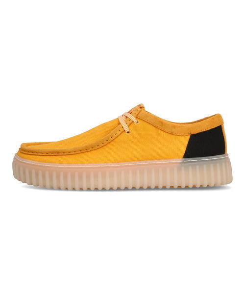 Clarks クラークス TORHILL LO メンズシューズ 厚底(トーヒルロー) 26176994 イエローコンビ_2