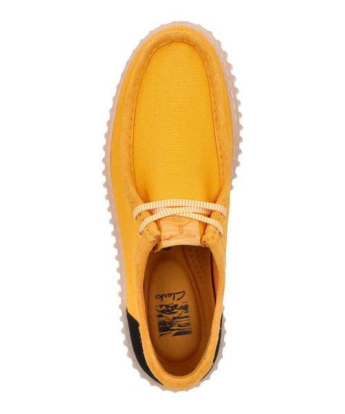 Clarks クラークス TORHILL LO メンズシューズ 厚底(トーヒルロー) 26176994 イエローコンビ_4