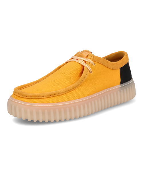 Clarks クラークス TORHILL LO メンズシューズ 厚底(トーヒルロー) 26176994 イエローコンビ_9