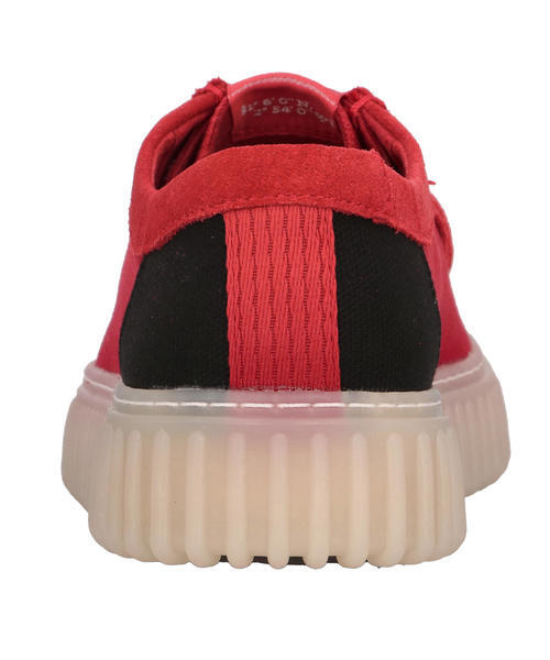 Clarks クラークス TORHILL LO メンズシューズ 厚底(トーヒルロー) 26176995 レッドコンビ_6
