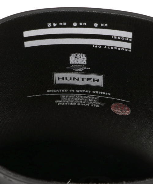 HUNTER ハンター ORIGINAL PLAY BOOT MID【完全防水】メンズレイン