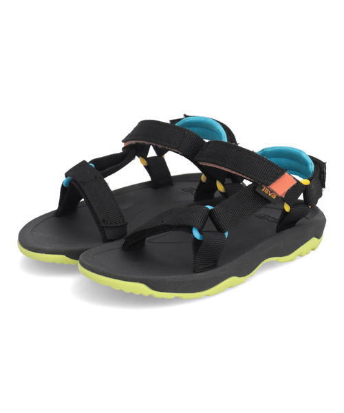 Teva テバ TODDLER HURRICANE XLT 2 キッズスポーツサンダル アウトドア(トドラーハリケーンXLT2) 1019390T BLKM ブラックマルチの通販は