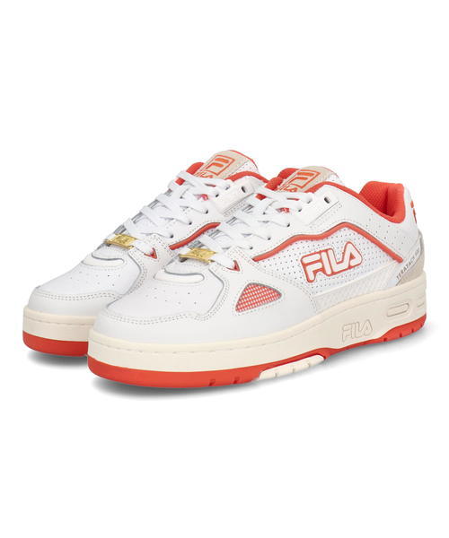 FILA フィラ TERATACH 600 メンズスニーカー(テラタック600) 1BM01875 128 ホワイト/マンダリンレッド/ガーデニア