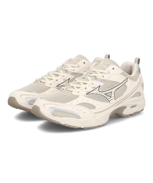 mizuno ミズノ MXR【ワイド】メンズスニーカー(エムエックスアール) D1GA2467 01 ベージュ/ライトベージュ【メンズ】