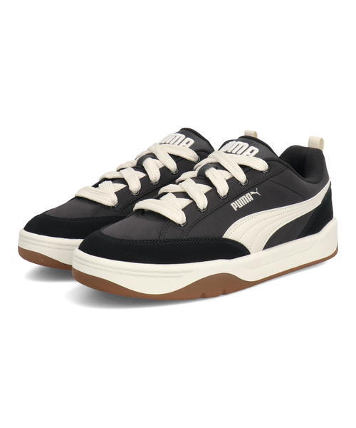 PUMA プーマ PARK LIFESTYLE STREET メンズスニーカー(パークライフスタイルストリート) 397495 01 プーマブラック/ベイパーグレー